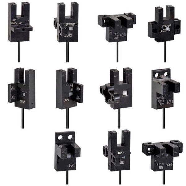 10 pièces/lot le capteur OPTO avec câble de connecteur de connexion 1M/2M/3M/4M/5M Wtixt