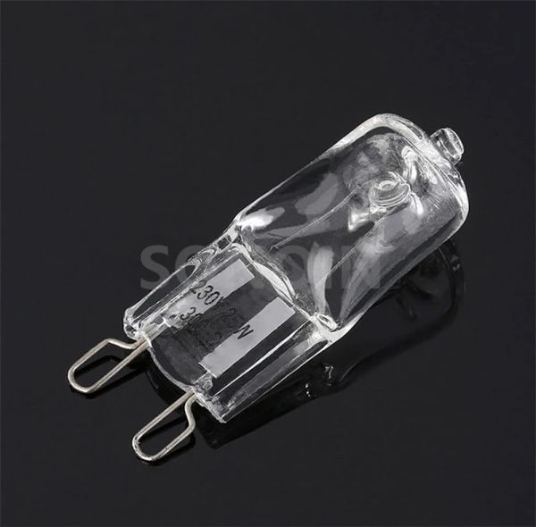 10pcs / lot de qualité supérieure halogène g9 lampe à LED 40W mini bulbe LED Spotlighier lustre d'éclairage de haute qualité 30w lampes halogènes 220V