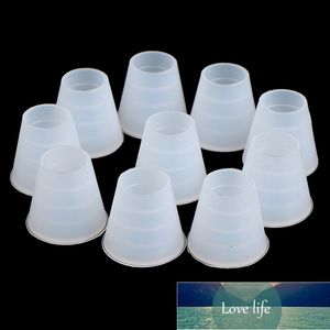 10 pcs/lot blanc tuyau œillet joint en caoutchouc pour Shisha narguilé tuyau d'eau Sheesha Chicha narguilé accessoires prix usine conception experte qualité dernier Style Original