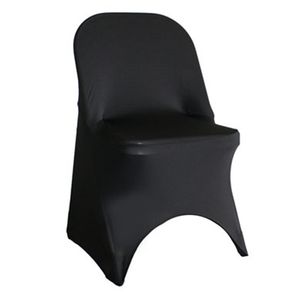 10 -stcs Lycra Spandex Folding Chair Covers Elastic Stretch Party Wedding Chair Covers Hotel Event Decoratie