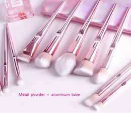 10pcs Makeup Brush Brush Set Eyeshadow Powder Highlight Sculpting Blush Cosmetic Beauty Make Up Tools GOOD9875818