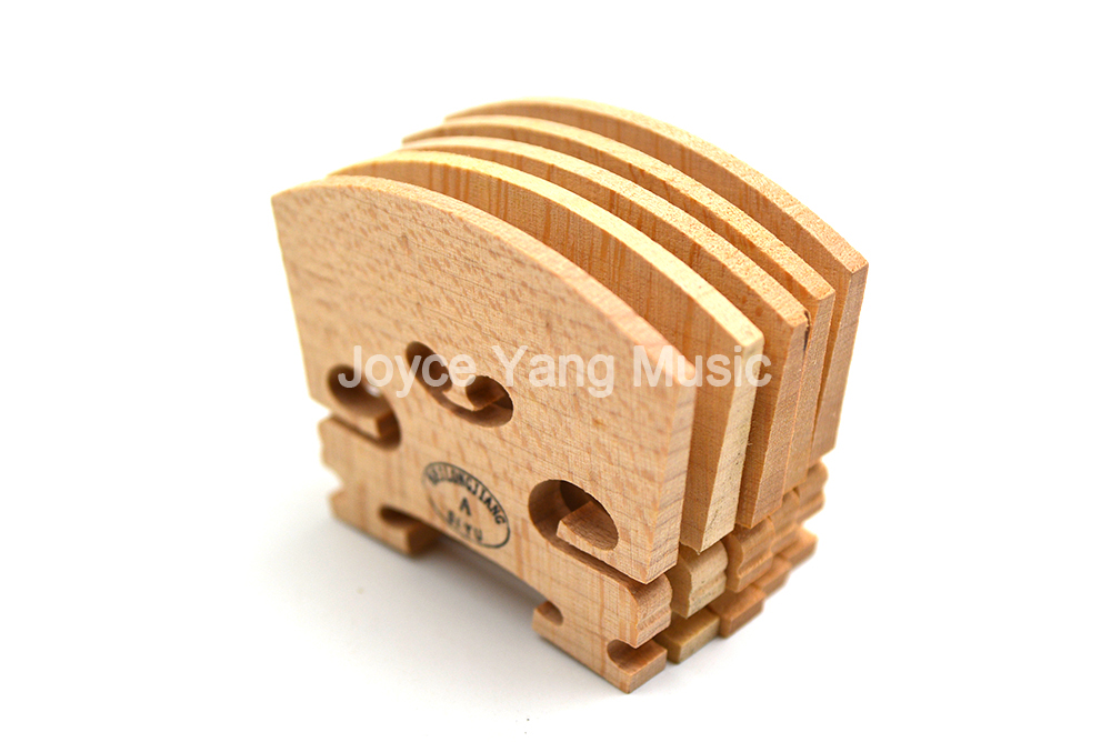 10pcs Maple Violin Bridge 4/4 3/4 1/2 1/4 1/8 Advanced Craft High Quality Violin Accessories Free Shipping