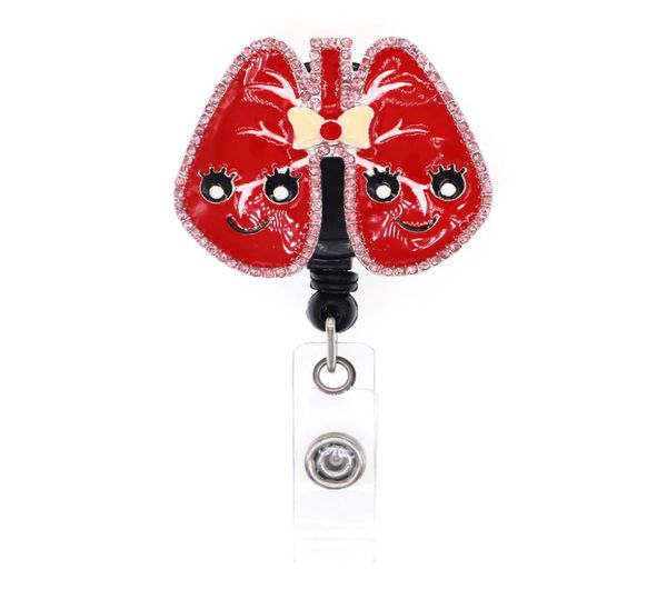 10pcs Médical Series Lungs Retractable Badge Retractable Badge RT Pulmonary for Nurse Gift ID Card Nom Badge Reels6271353