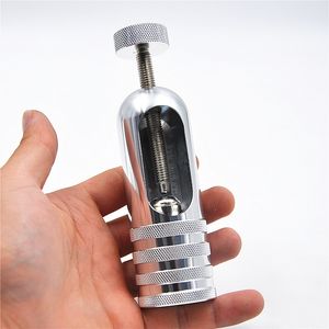 10 stks metalen stuifmeel pers perser compressor kruid slijpmachines met kruid molen klik n vape sigarettenmolen wax droge kruid vaporizer gratis dhl