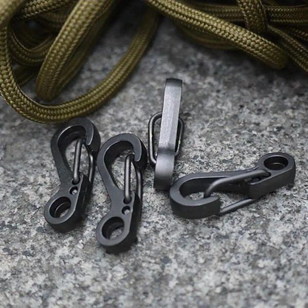 10pcs mini carabiner porte-clés d'escalade en plein air