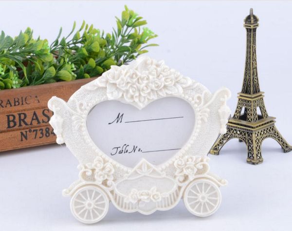 10 pièces Mini chariot Photo cadre pour mariage bébé douche fête anniversaire faveur cadeau Souvenirs Souvenir