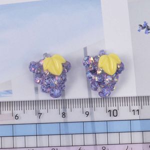 10pcs Mini Food Charms Resin Candy Sugar Perles de slime Perle Faire des fournitures avec un swets à cordon pour bricolage Artisanat Scrapbook