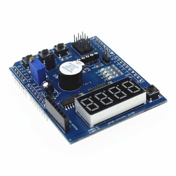 Envío gratuito 10 piezas Placa de desarrollo de expansión multifuncional Base de aprendizaje LENARDO Mega 2560 Shield DIY Kit Pnigg