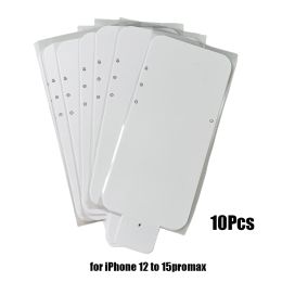 10pcs NUEVA Pantalla de paquete protector con pantalla de teléfonos celulares Pegatina de paquete protector para iPhone 15 14 13 12 Pro Max Factory Protective Factory Película