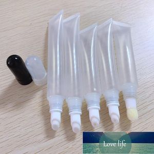 10 pièces nouveaux tubes cosmétiques en plastique, 10 ml 15 ml tube de compression PE vide pour brillant à lèvres maquillage cosmétique tube emballage F10961