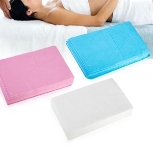 10 pièces/paquet draps de lit jetables absorbant l'eau respirante drap de lit étanche Salon de beauté Massage boutique hôtel feuille