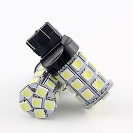 10 STKS / PAKKET HOTSALE T20 7443 W21 / 5W T20 7440 5050 27SMD LICHT LED Lamp Auto Auto Rem Turn Stop Achterlicht