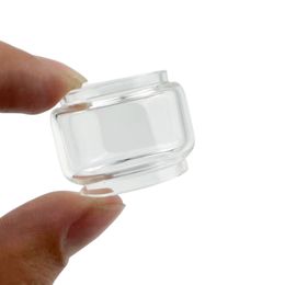 10pcs / pack Remplacement de bulbe de tube en verre convexe ajustement pour lapin mort v3 v2 gras lapin sub-mtl r m réservoir en verre solo