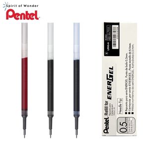 10PCS Pentel Energel X REFILL Needle Tip LRN5 Gel Ink Refill 0.5 mm fit for BLN75/105 Classic color signature office 210330