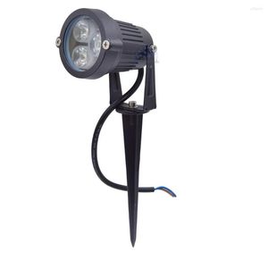 10 pièces par Lot vente 9W IP65 extérieur LED Spot de jardin avec pic éclairage paysager lumières imperméables pelouse La