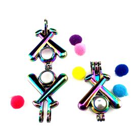 10pcs arc-en-ciel charme de charme de baseball Perle Perle Vertet Aromatherapy Diffuseur Pendentif pour collier cadeau Collier Keychain Bijoux de bricolage