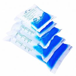 10 -stks herbruikbare ijszak Water Injecti -koeler Tas Pijn Cold Comp Compranken Koel voedsel Keep verse gel droog ijspakket B0VL#