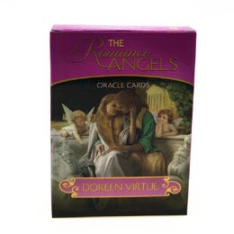 10pcs Romantiek Angels Oracle Kaarten Dek Mysterieuze Tarot Kaarten Bordspel Lezen Fate Speelgoed Engels Versie 4 stijlen Beste kwaliteit