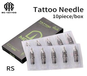 Cartouches de tatouage stériles jetables RS, 10 pièces, aiguilles pour tatouages, Machine rotative, stylo rond Shader Supplies2695207