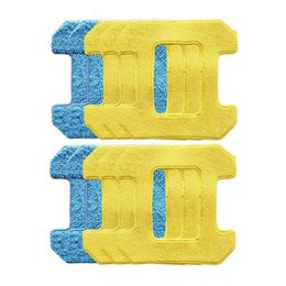 10 pièces tampons de vadrouille à frotter pour Hobot 298 accessoires de Robot de nettoyage de vitres chiffon microfibre matériel nettoyage humide sec 220926