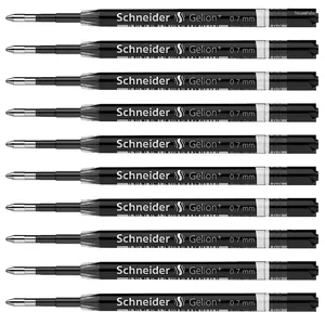 10 Uds. Cartuchos de tinta de Gel Schneider G-2 Gelion recarga de pluma 0,5mm 0,7mm formato ISO G2 suministros de oficina estándar europeo