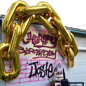10 stks / set 40 inch folie helium ballonnen rose goud nummer ketting grote ballonnen volwassen verjaardagsfeestje bruiloft decoraties
