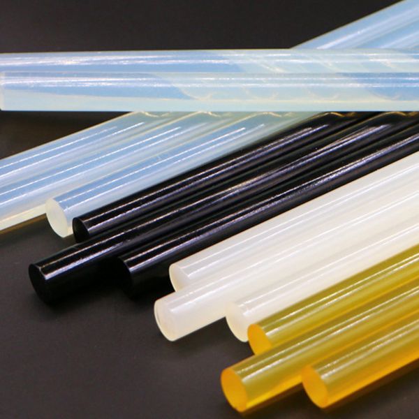 10 pièces/ensemble 7mm/11mm * 300mm adhésif thermofusible bâtons de colle thermofusible 4 couleurs pour pistolet à colle barre de colle chaude à haute viscosité