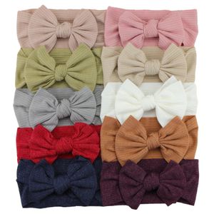 10 stks/set Gebreide Strikken Baby Meisje Hoofdbanden geboren Nylon Baby Hoofdband Voor Kinderen Haarbanden Baby Peuter Kinderen Haaraccessoires 240103