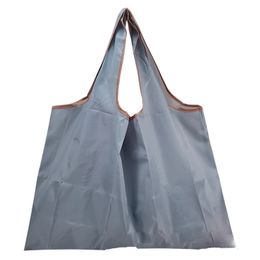10 stks Boodschappentassen Vrouwen Nylon Opvouwbare Recycle Kruidenier Mode Vrouwelijke Supermarkt Shopper Tas