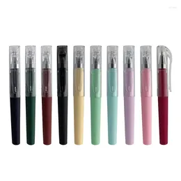 Petits stylos Gel rechargeables, 10 pièces, grand Volume d'encre, séchage rapide, écriture fluide, signature professionnelle, pour femmes et hommes au bureau