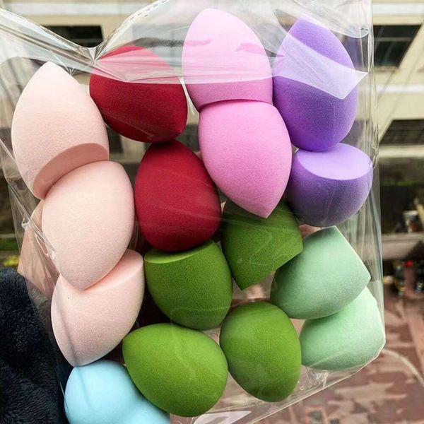 10pcs Sponge Cosmetic Bulk Wholesale Beautale Set Water Drop Makeup Makeup Oeuf Super Soft Make Up Blender