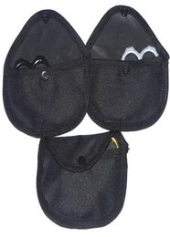 10 pièces en acier laiton Knuckle Dusters sac en nylon auto-défense sécurité personnelle femmes039s et hommes039s autodéfense pendentif poche9193771