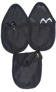 10 pièces en acier laiton Knuckle Dusters sac en nylon auto-défense sécurité personnelle femmes039s et hommes039s autodéfense pendentif poche1839338