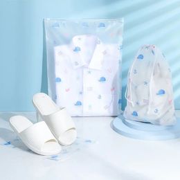 10 stuks opbergtas reisschoenentas waterdichte transparante make-uptas kleding opbergtas toiletartikelen schoenopslagorganisator