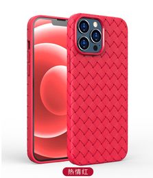 10-st riged All-Inclusive Woven Breathable Heat Dissipation Phone Case voor voor iPhone 11/12/13/14/15/11 Pro/12 Pro/13 Pro/14 Pro/15 Pro/11 Pro Max/12 Pro Max/13Pro