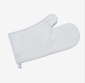 Gants de cuisine en coton et Polyester vierges par Sublimation, 10 pièces, support de Pot de four épais pour impression par transfert de chaleur