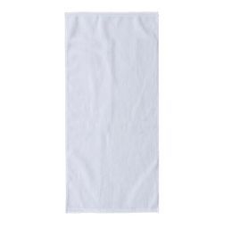 10 stuks sublimatie DIY blanco wit polyesterkatoen rechthoek handdoek maat 40 * 110 cm