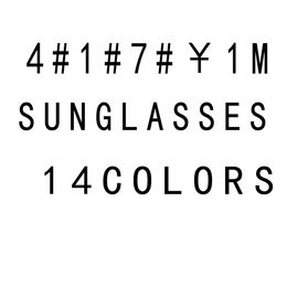 10 piezas de verano Mujer de moda Metal Gafas de sol al aire libre Gafas de sol conduciendo gafas de soldado Sol Protección de la playa Modelaje, viaje, ciclismo anteojos