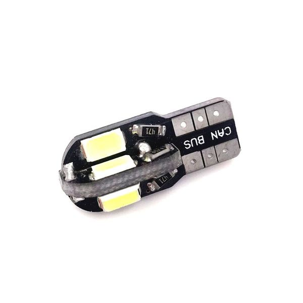 10PCS T10 W5W158194LEDSide Marker Light T10 CAN-bus Bombilla LED 5630 8SMD LED T10 LED Luz de matrícula