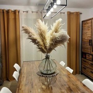 10 stuks hoog 80 cm Boho Decor groot gedroogd pampasgras voor vaasvuller boerderij thuisfeest bruiloft decor pompa's bloemstuk 240309