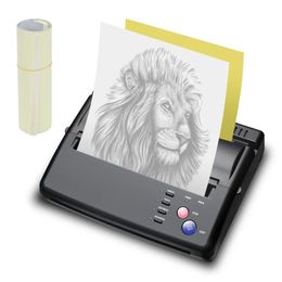 10 -stcs tattoo overdracht papier spirit master tattoo stencil kopieer koolstof thermisch papier bladeren voor tattoo -levering a4 papierformaat