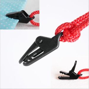 10 Stks Tent Luifel Canopy Clamp Tarp Clip Snap Canvas Anchor Gripper Caravan Jaw Grip Trap Tight Tool Outdoor Camp Hike Kit