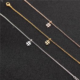 10 pièces petit Alphabet initial # Hashtag Bracelet Simple estampé numéro caractère symbole lettre signe Piano note de musique Bracelets280k