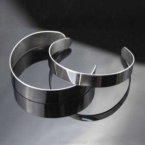 10 stks titanium lege stempelen armband DIY lederen manchet armbanden sieraden maken D28 20 dropshipping q0717