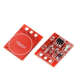 10PCS TTP223 TOUT TOEKENKOPPELMODULE MODULE CAPACitive Switches Self-Locking/No Locking Capacitive Touch Switches