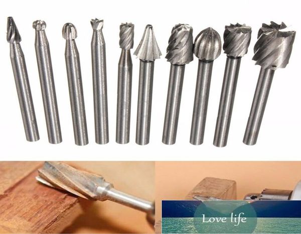 10pcs Tungsten Carbide 3x6 mm Bit de forage Rotary Burrs Metal Diamond Gringing Woodworking Filtres Coupes Drill Bits Tool 5206272