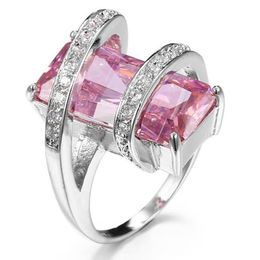 10 pezzi regali di Natale unici fuoco rosa blu champagne cubic zirconia pietra preziosa di cristallo Russia argento sterling 925 oro nero We293C