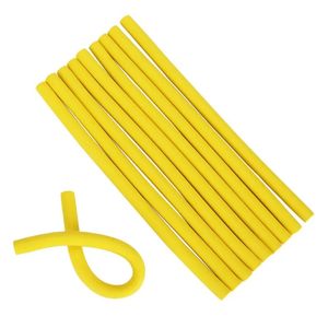 10pcs unisex magische haar krultjes stokken zacht schuim buigzaam twist -diy haarontwerp maker krulrol spiraal krult haarstyling diy gereedschap2.Schuim bendy twist diy haarontwerp