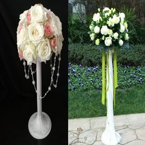 10 pièces décoration de fête haut de gamme colonne romaine blanche 50 CM de haut pilier en plastique support de fleurs pour mariage bébé douche mise en page du Site