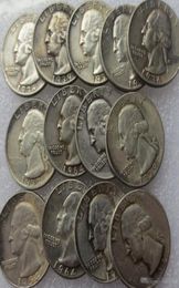 Pièces de monnaie américaines Arts et artisanat, un ensemble de 19321964PSD, copie d'un quart de Dollar de Washington, pièce de décoration commémorative, pièce de monnaie Liberty 7840863, 10 pièces